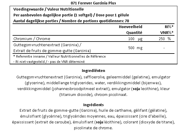 Forever Garcinia Plus