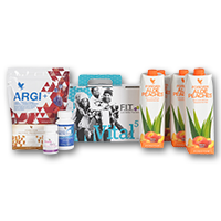Vital5 Box Forever Aloe Bits n' Peaches NL
